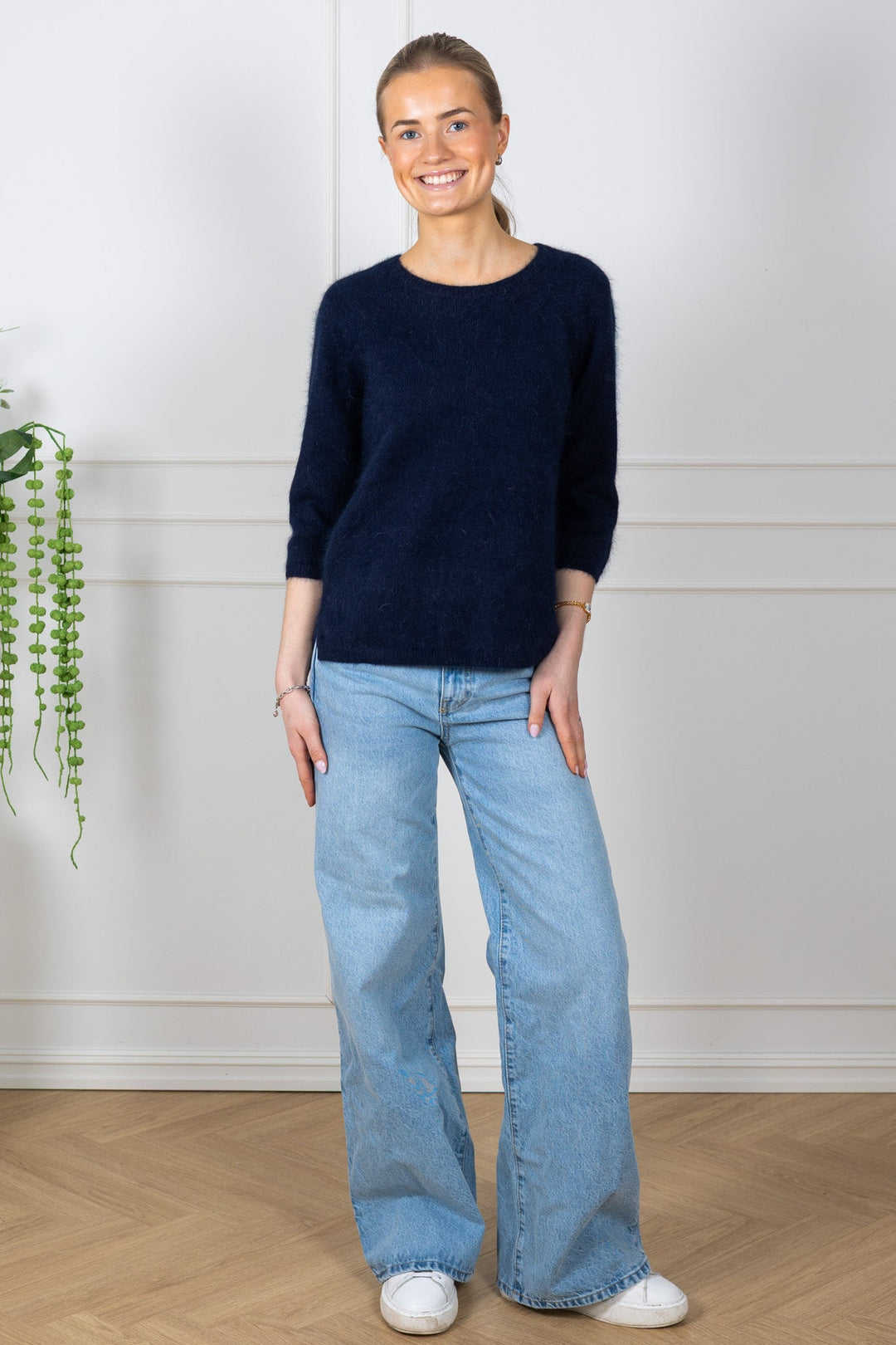 Elsa Pullover Navy | Genser | Smuk