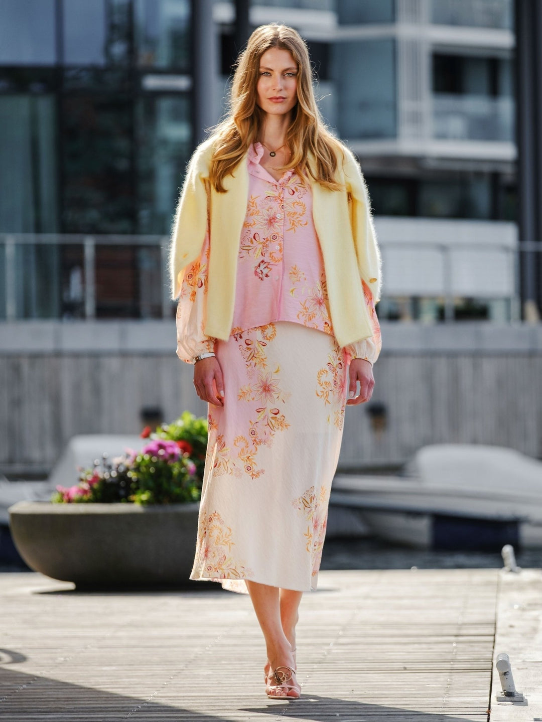 Elsie Skirt Pale Rose | Skjørt | Smuk