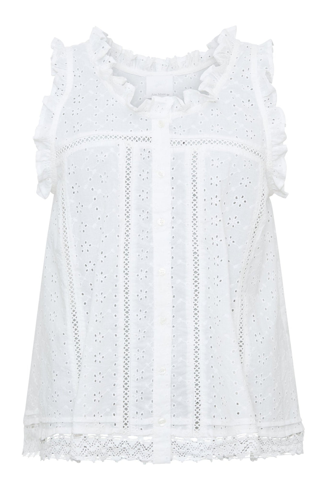 Ember Blouse White | Skjorter og bluser | Smuk