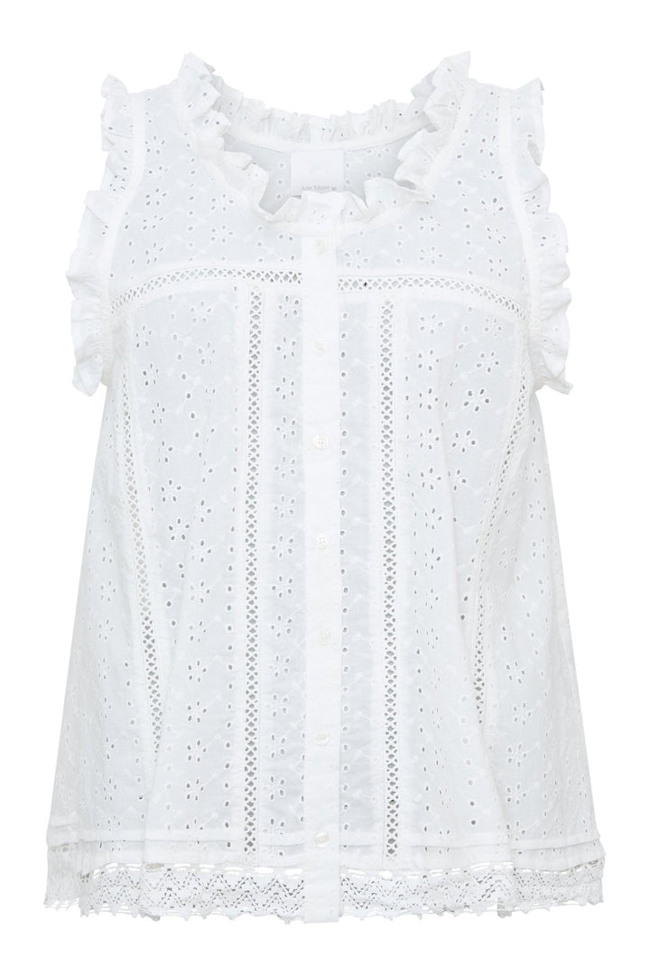 Ember Blouse White | Skjorter og bluser | Smuk