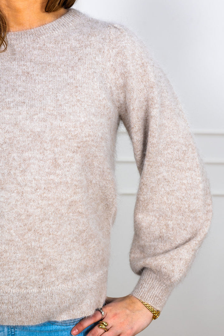 Emeline Pullover Sand | Genser | Smuk