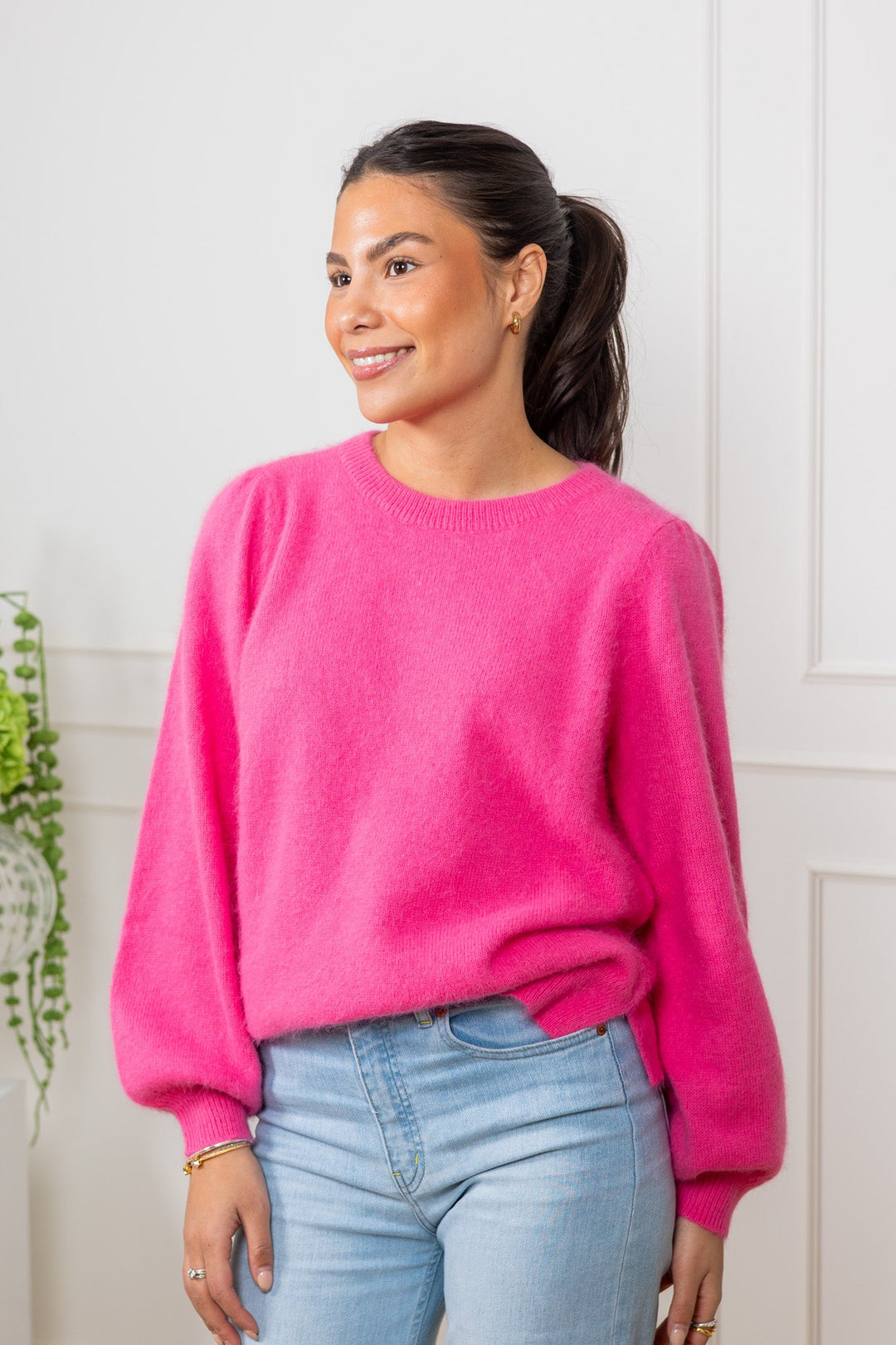 Emeline Pullover Sangria Sunset | Genser | Smuk