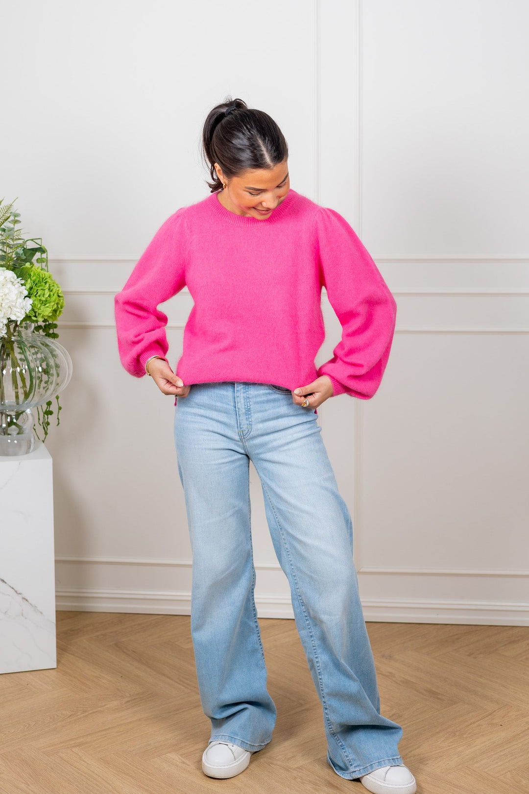 Emeline Pullover Sangria Sunset | Genser | Smuk