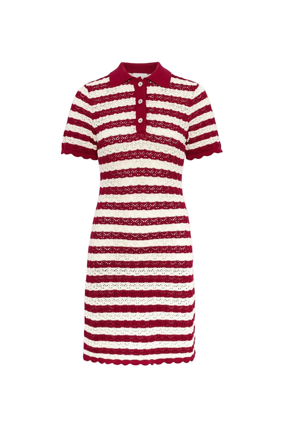 Emery Dress Berry Stripe | Kjoler | Smuk