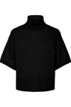 Emila 2/4 Wool Knit Pullover Black