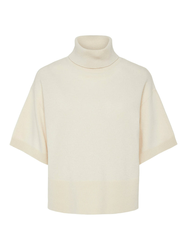 Emila 2/4 Wool Knit Pullover Sandshell | Genser | Smuk - Dameklær på nett