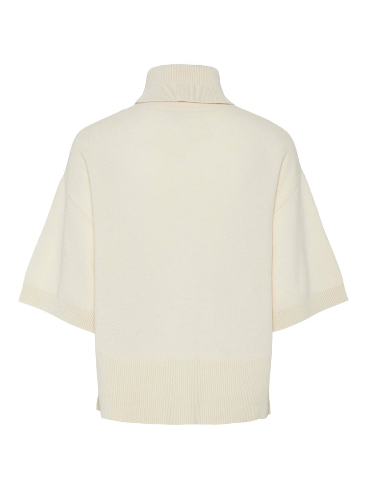 Emila 2/4 Wool Knit Pullover Sandshell | Genser | Smuk - Dameklær på nett