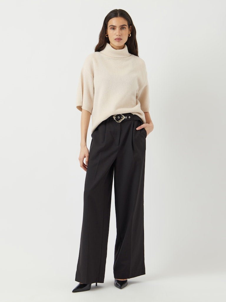 Emila 2/4 Wool Knit Pullover Sandshell | Genser | Smuk - Dameklær på nett