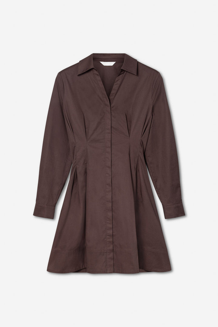 Emira Dress Brown | Kjoler | Smuk