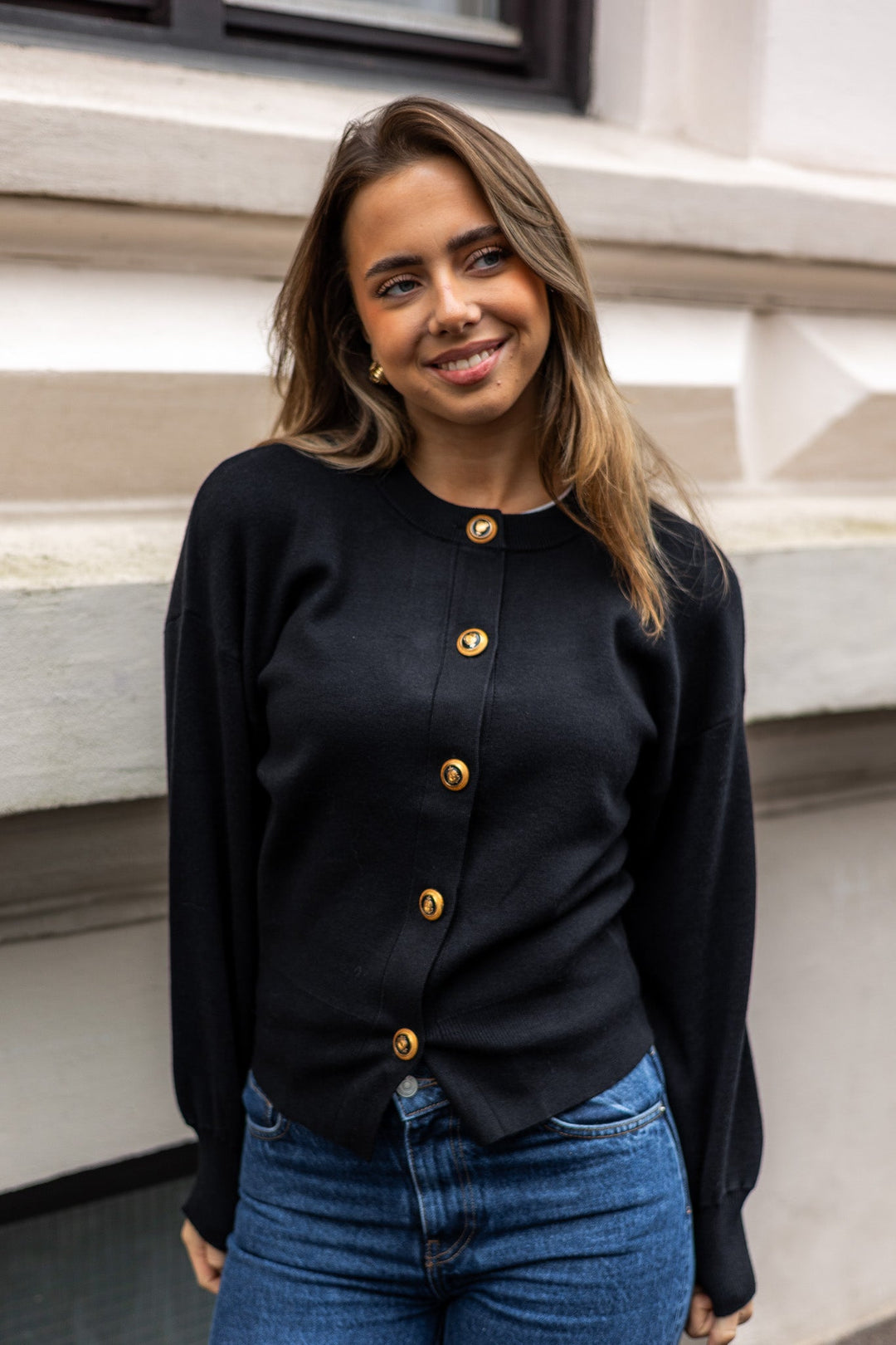 Emma Cardigan Black | Genser | Smuk - Dameklær på nett