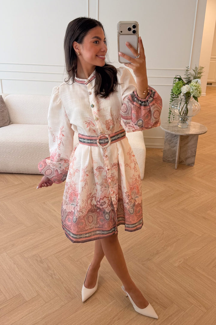 Emma Dress Beige | Kjoler | Smuk