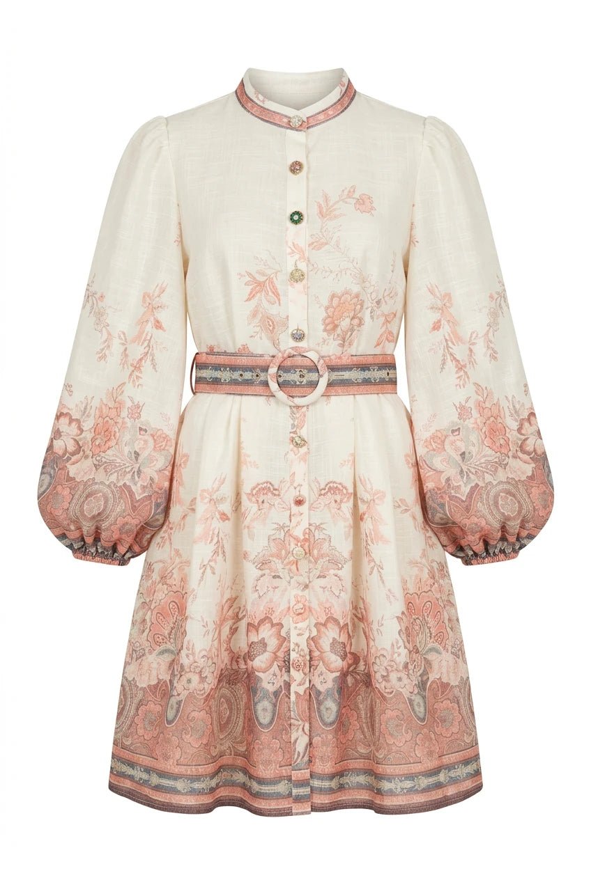 Emma Dress Beige | Kjoler | Smuk