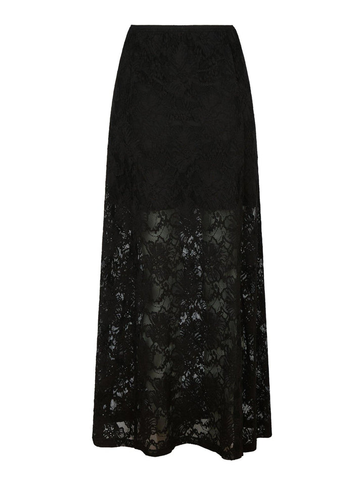 Emmie Lace Skirt Black | Skjørt | Smuk - Dameklær på nett