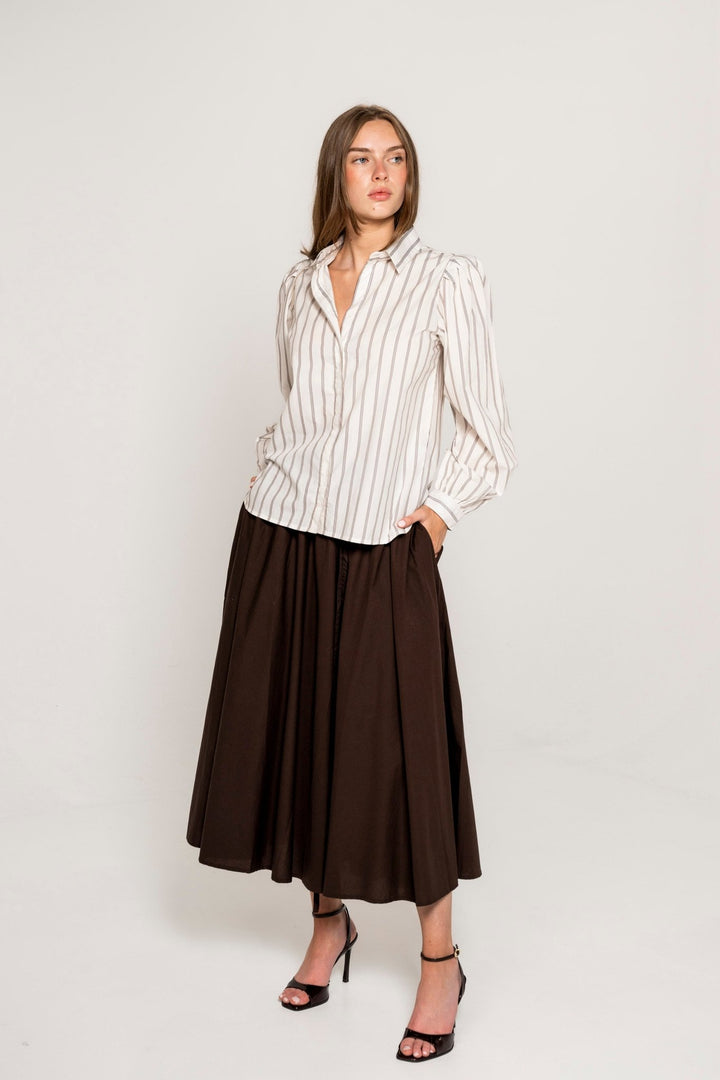 Erika Shirt Vanilla Ice | Skjorter og bluser | Smuk