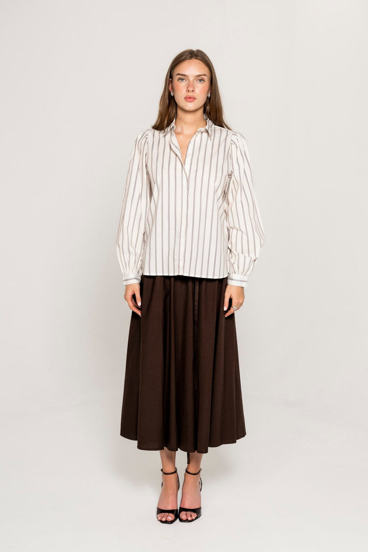 Erika Shirt Vanilla Ice | Skjorter og bluser | Smuk