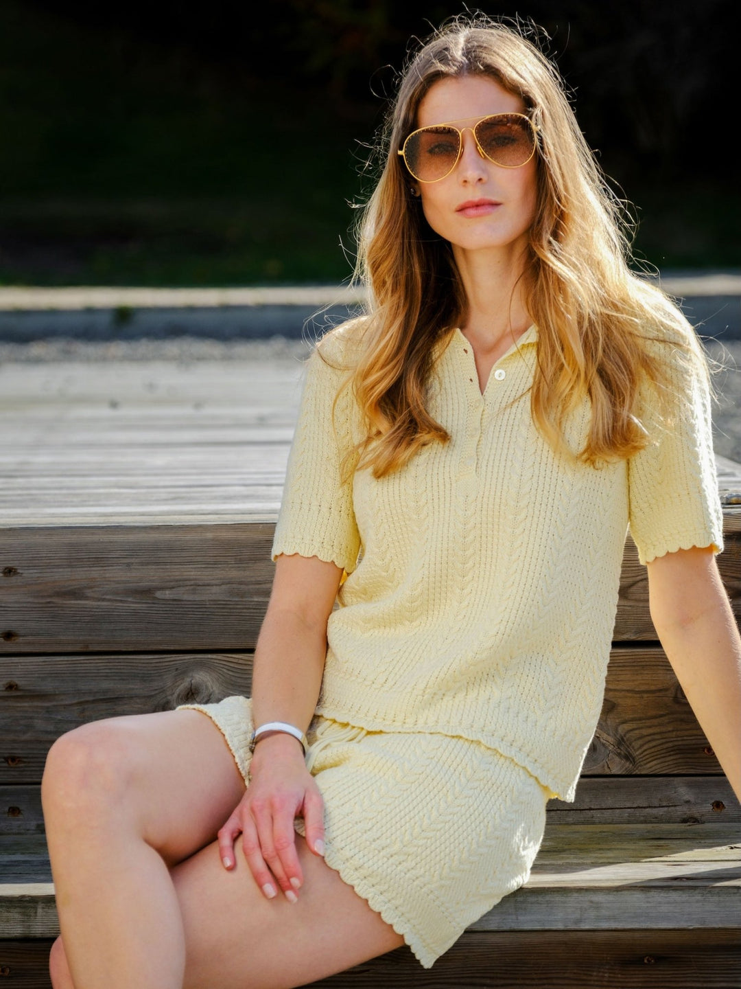 Esmeralda Pullover Light Yellow | Genser | Smuk
