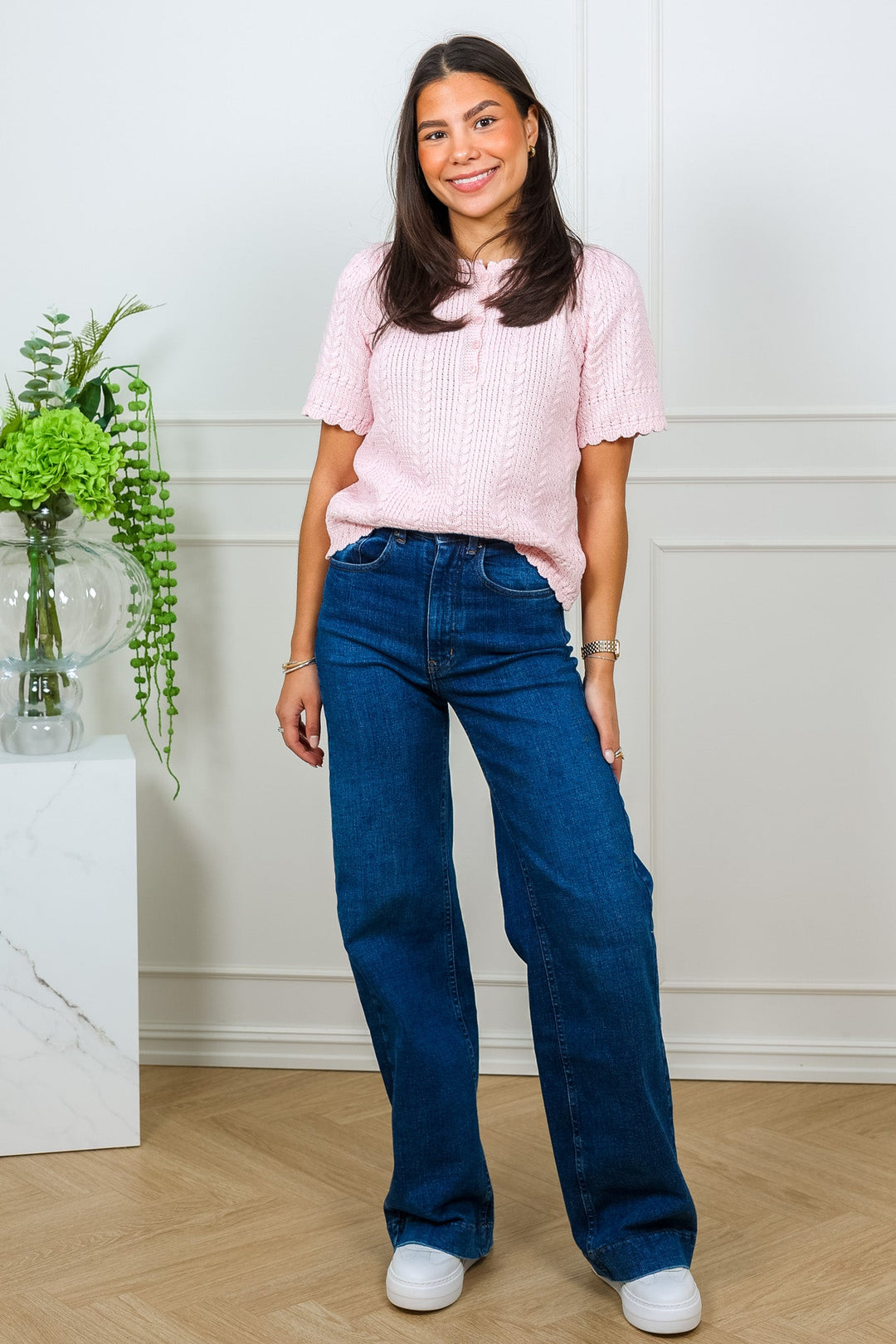 Esmeralda Pullover Pale Rose | Genser | Smuk