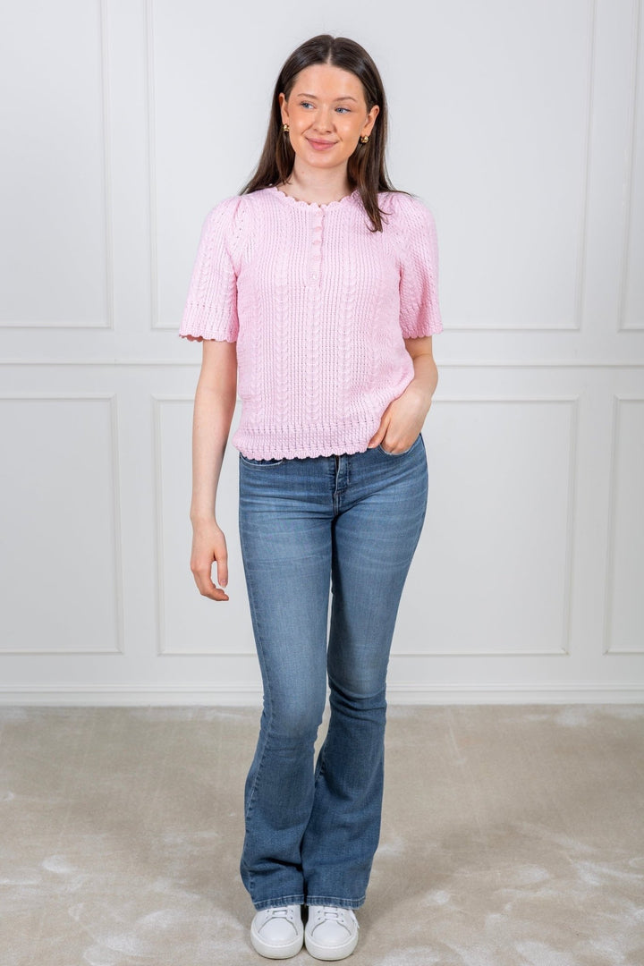 Esmeralda Pullover Soft Pink | Genser | Smuk - Dameklær på nett