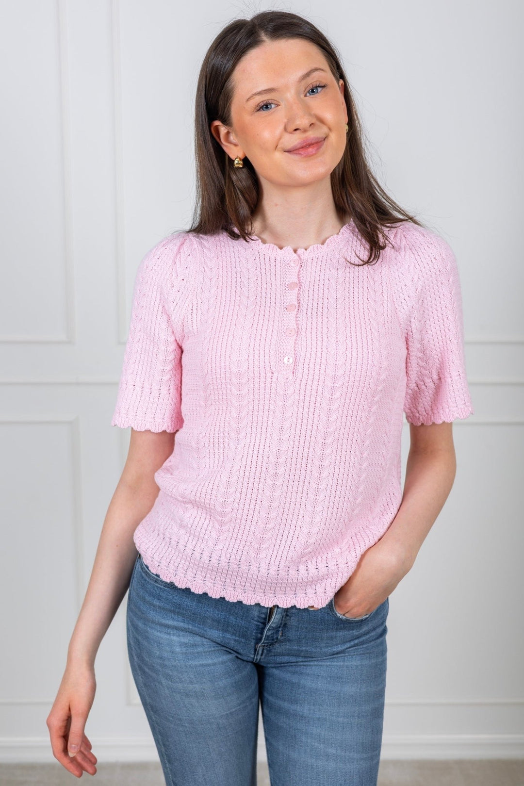 Esmeralda Pullover Soft Pink | Genser | Smuk - Dameklær på nett