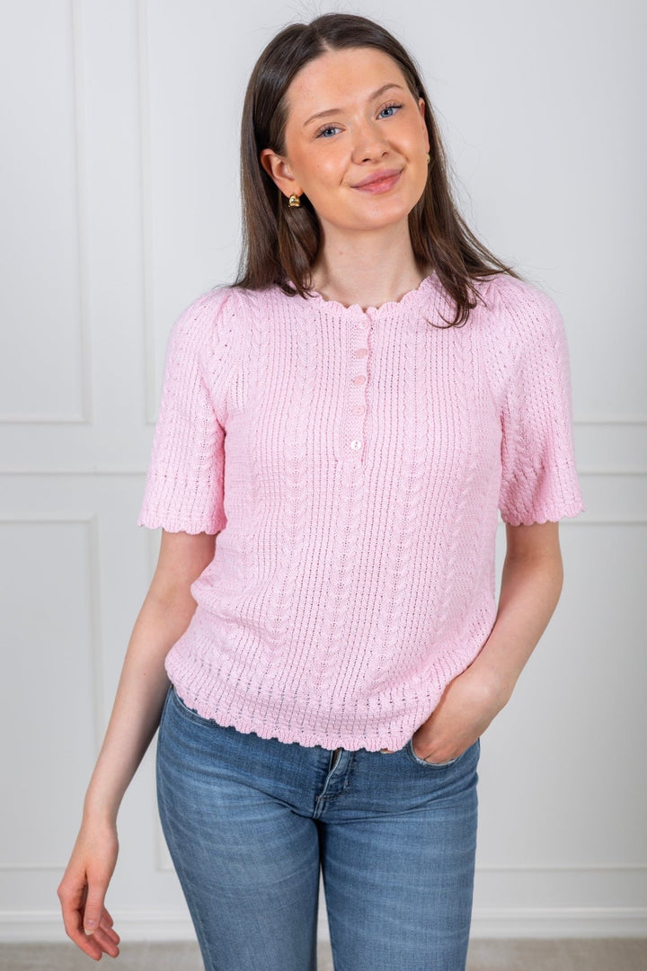 Esmeralda Pullover Soft Pink | Genser | Smuk - Dameklær på nett