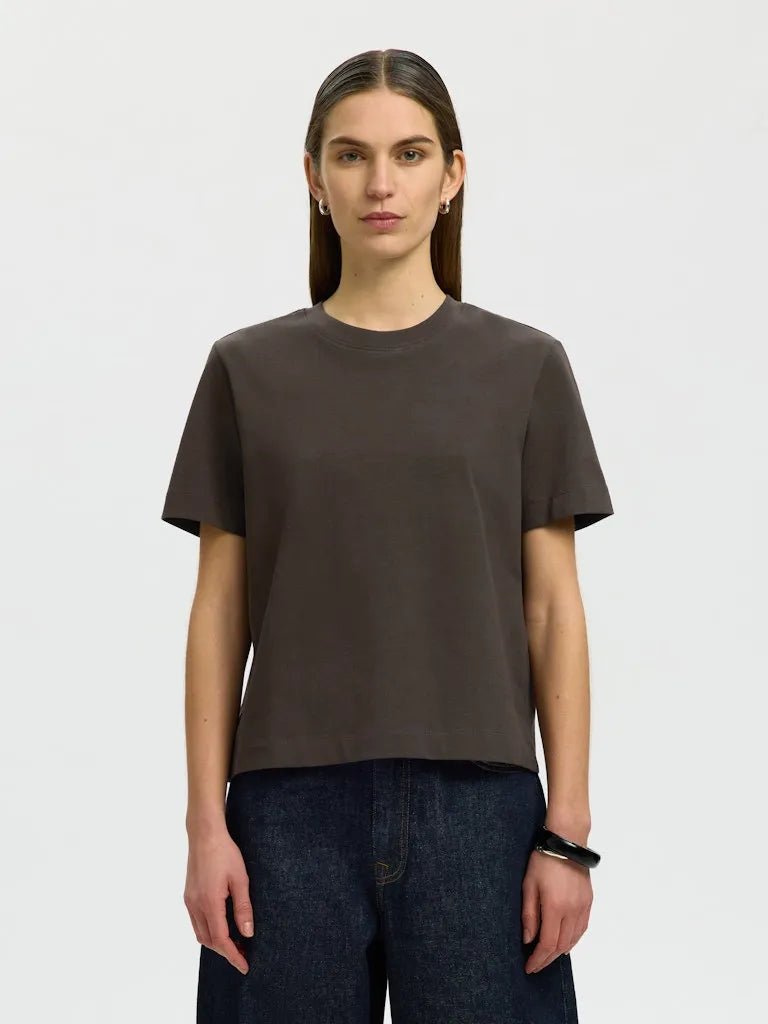 Essential Ss Boxy Tee Delicioso | Topper | Smuk