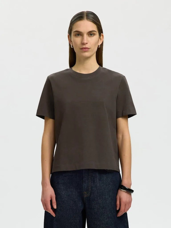 Essential Ss Boxy Tee Delicioso | Topper | Smuk