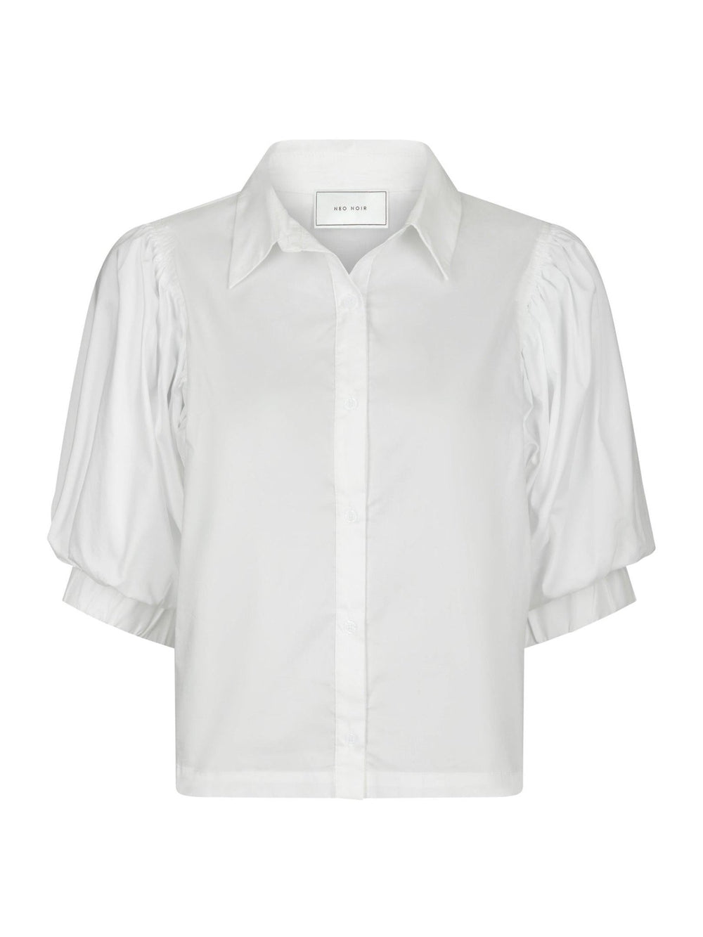 Etta Poplin Shirt White | Skjorter og bluser | Smuk