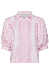 Etta Soft Stripe Stone Shirt Light Pink