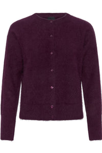Eva Cardigan Burgundy