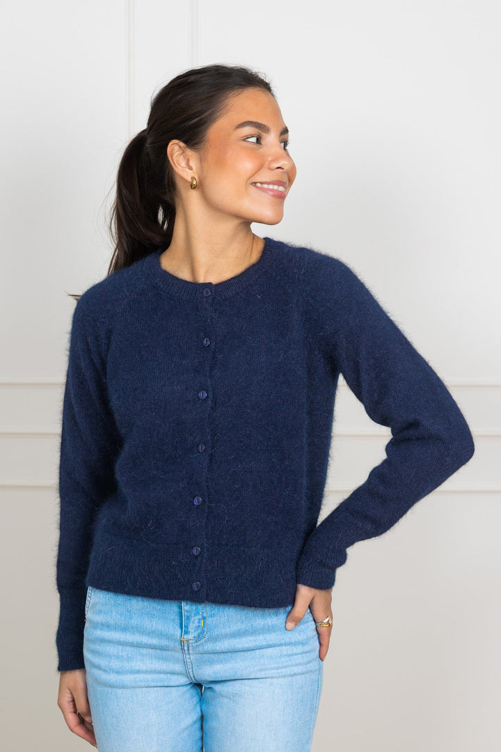 Eva Cardigan Navy | Genser | Smuk