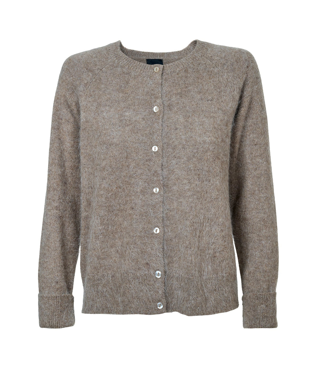 Eva Cardigan Praline | Genser | Smuk - Dameklær på nett