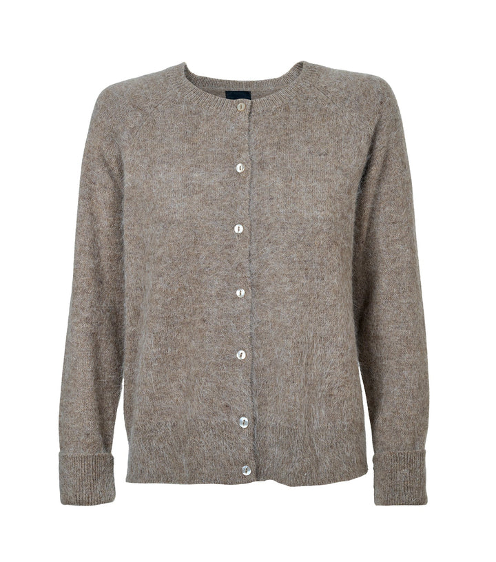 Eva Cardigan Praline | Genser | Smuk - Dameklær på nett