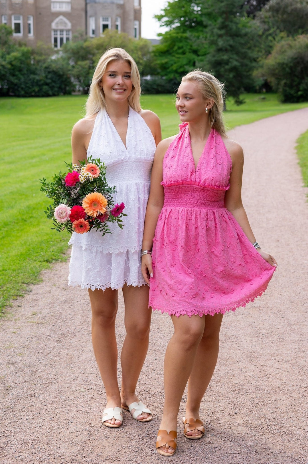 Evelyn Mini Dress White | Kjoler | Smuk - Dameklær på nett