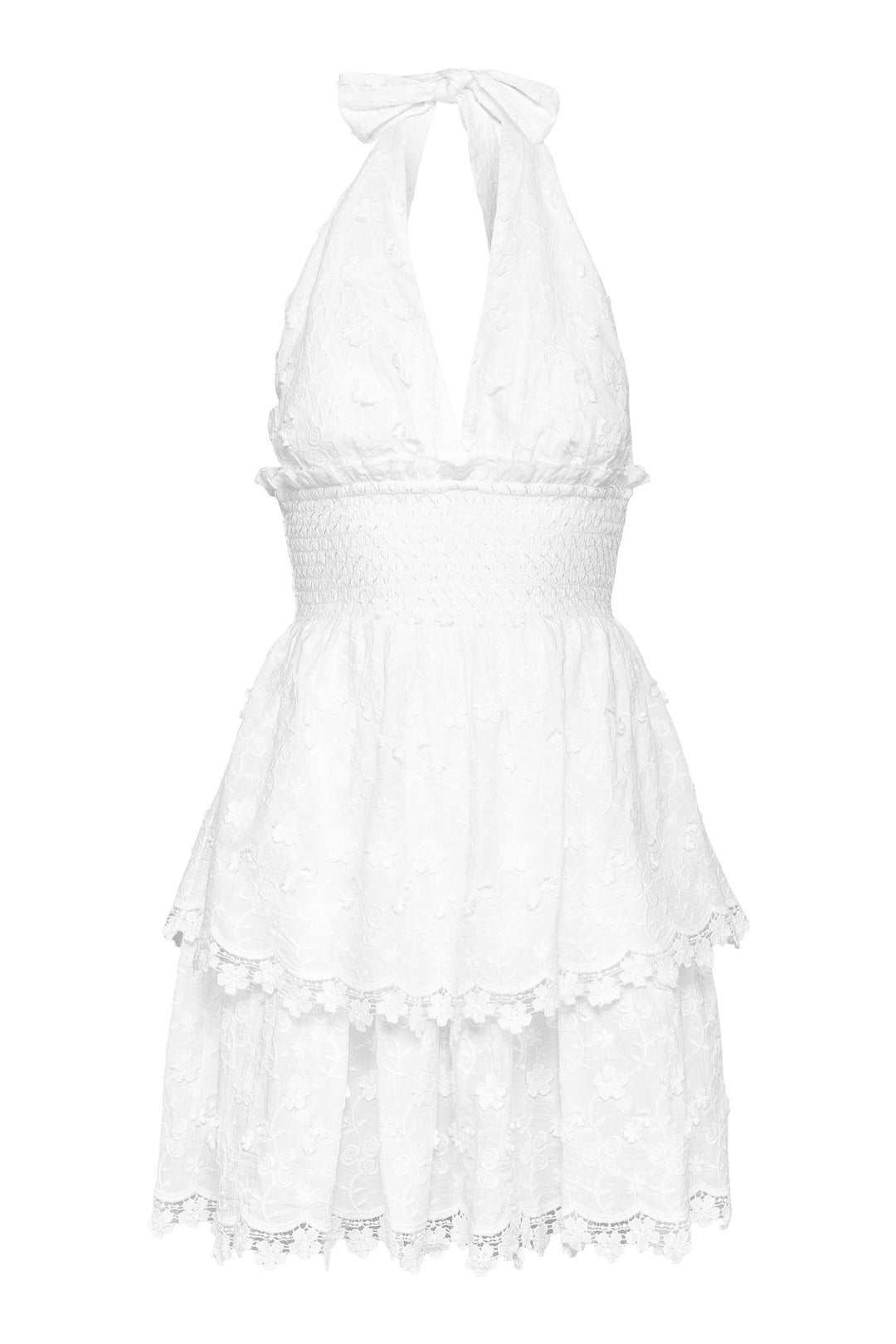 Evelyn Mini Dress White | Kjoler | Smuk - Dameklær på nett
