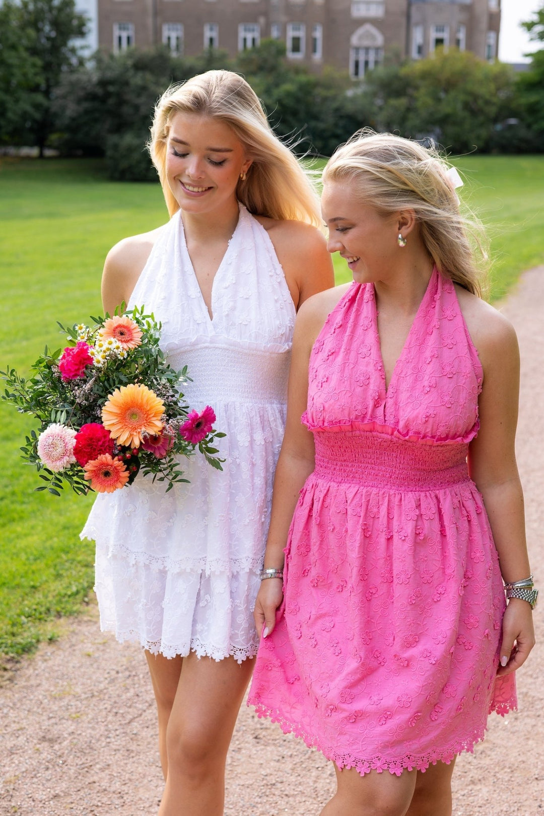 Evelyn Mini Dress White | Kjoler | Smuk - Dameklær på nett