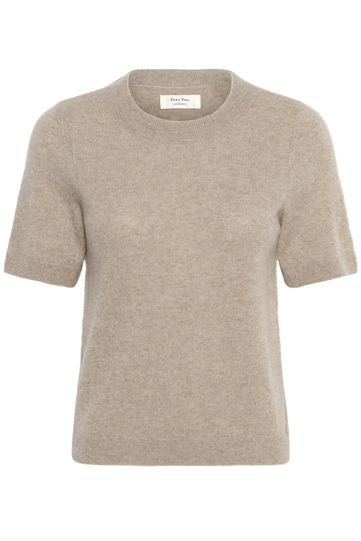 Everlotta Pullover Light Camel Melange | Genser | Smuk
