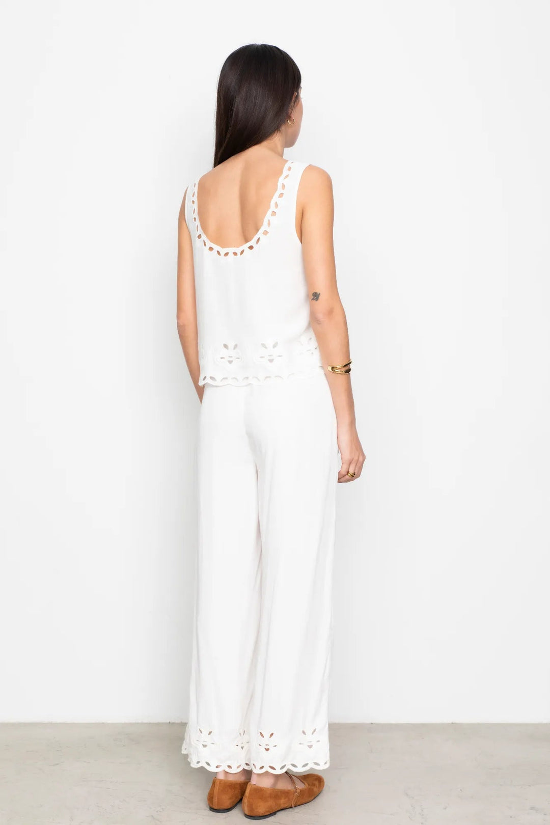 Everly Trouser White | Bukser | Smuk