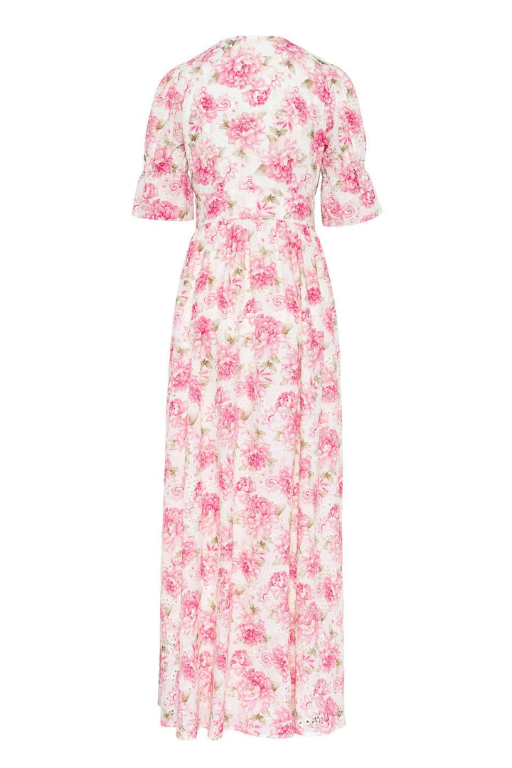 Evie Maxi Dress Peony Pop Pink | Kjoler | Smuk