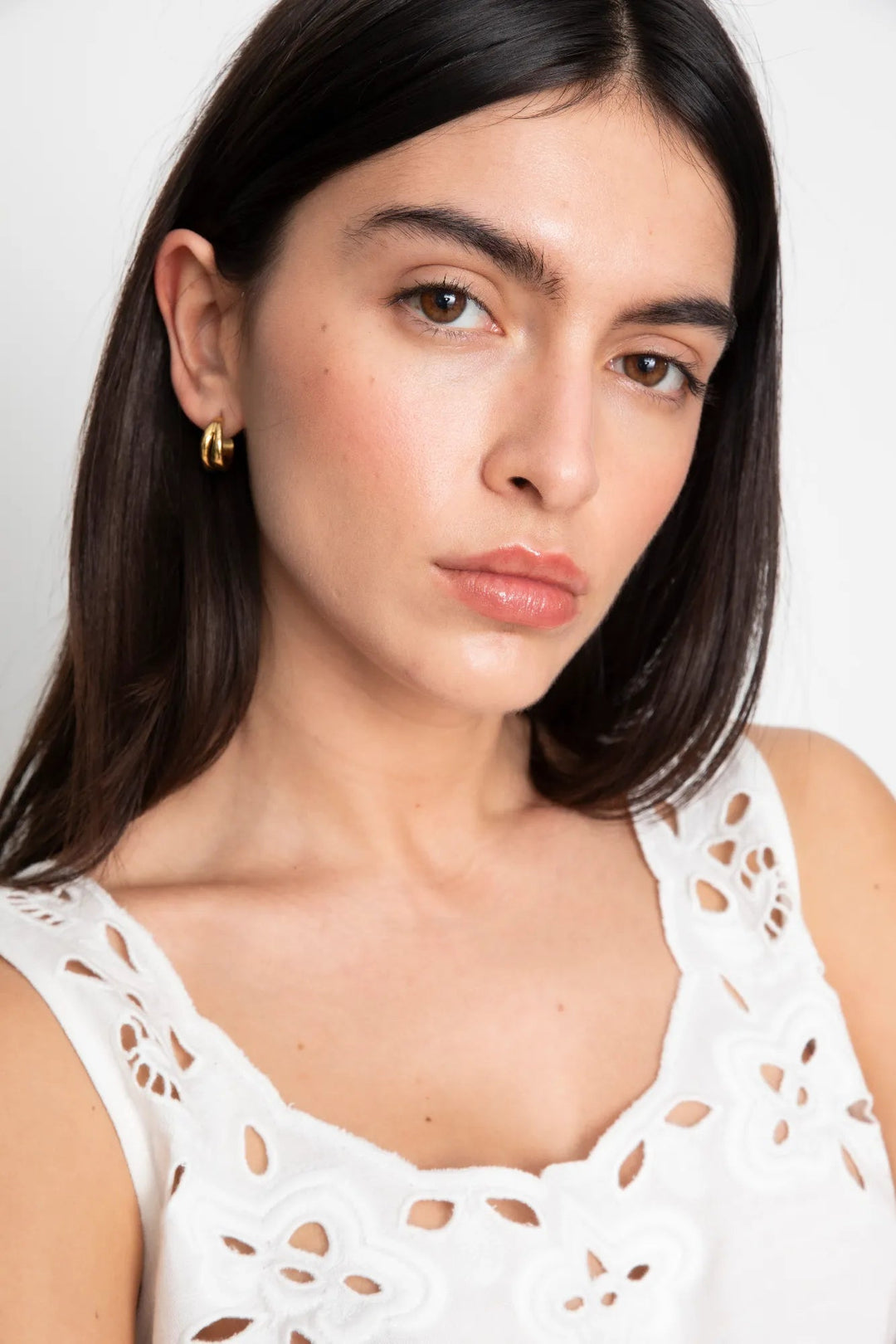 Evie Top White | Topper | Smuk
