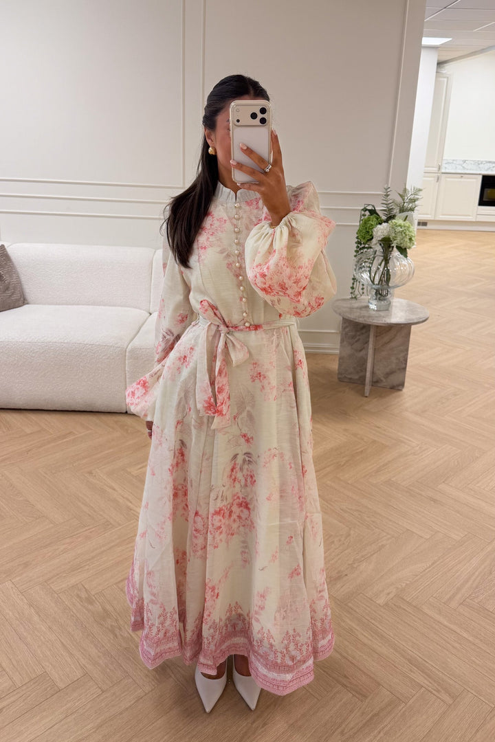 Evy Midi Dress Rose | Kjoler | Smuk