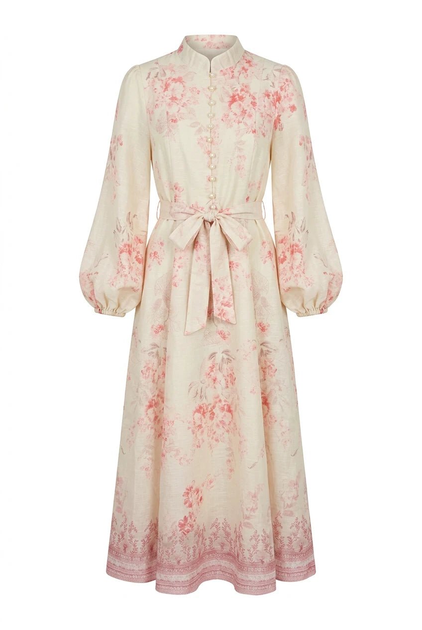 Evy Midi Dress Rose | Kjoler | Smuk