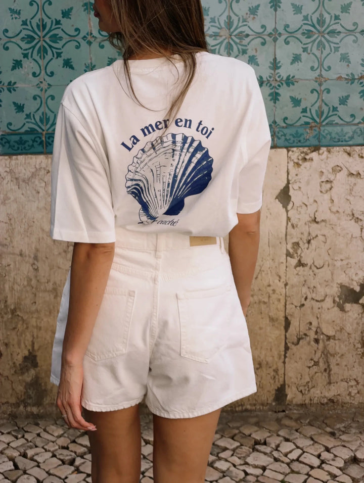 Ezra Tee Off-White | Topper | Smuk
