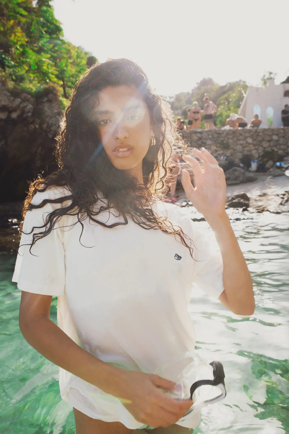 Ezra Tee Off - White | Topper | Smuk