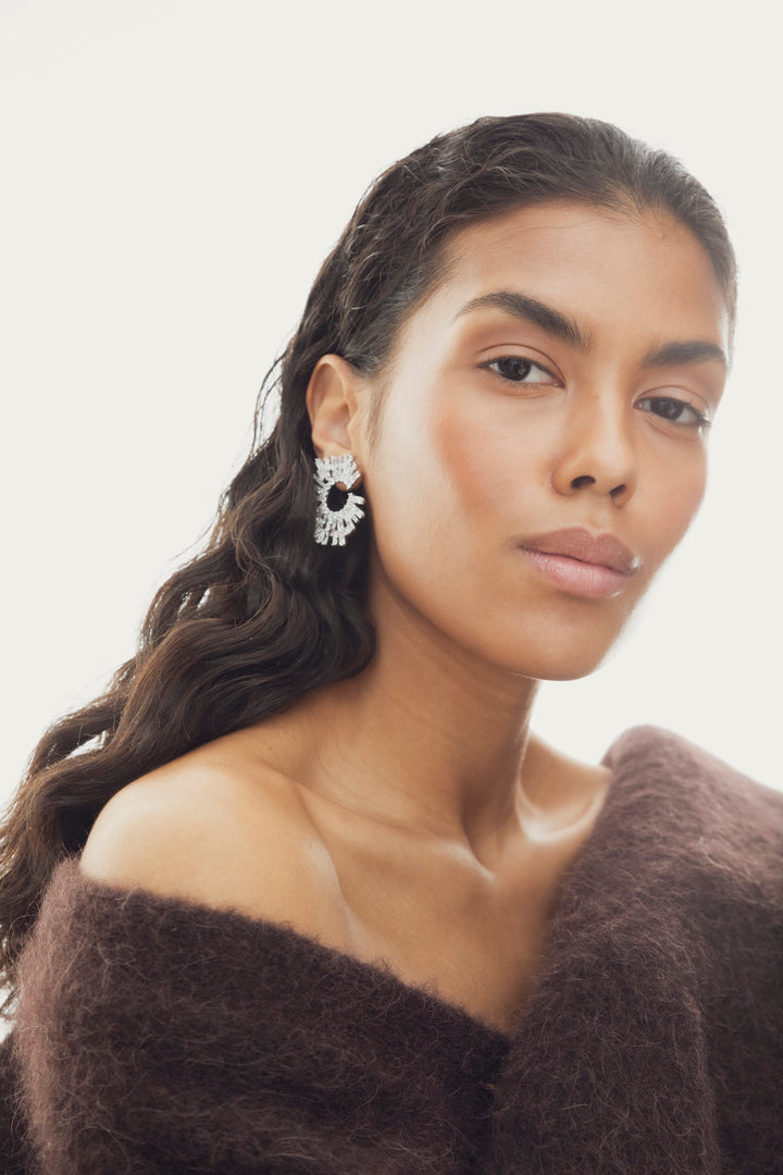 The Shimmering Earring Silver