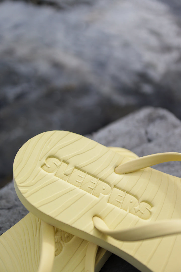 Tapered Flip Flop Mellow Yellow