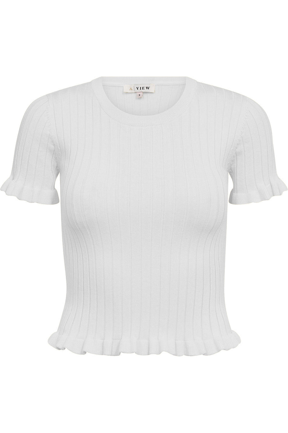 Fabi Knit Top White | Genser | Smuk