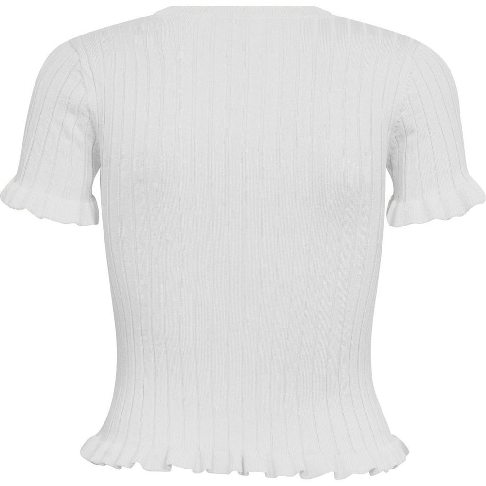 Fabi Knit Top White | Genser | Smuk