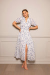 Fabienne Dress Blue Bird