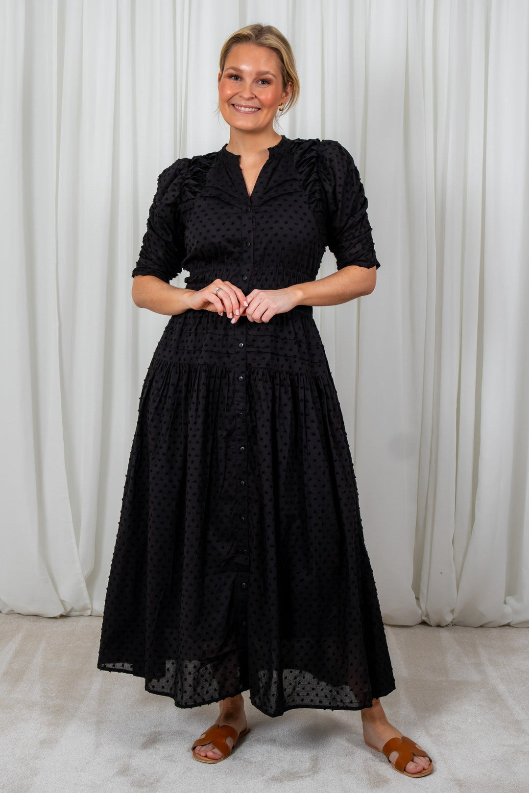 Fabienne Dress Day Black | Kjoler | Smuk - Dameklær på nett