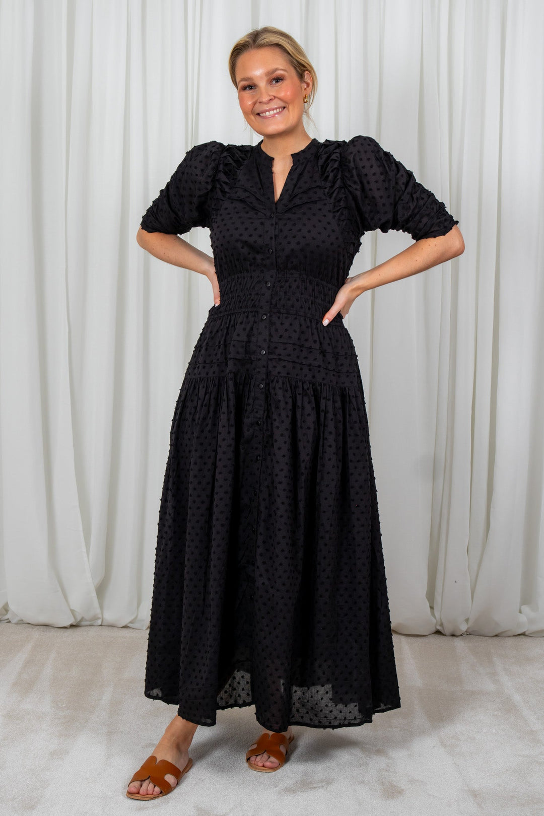Fabienne Dress Day Black | Kjoler | Smuk - Dameklær på nett
